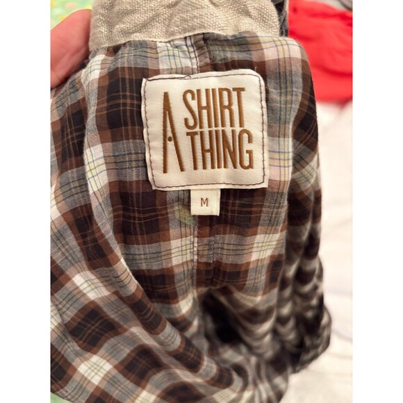 Plaid top by A Shirt Thing - Picture 6 of 7